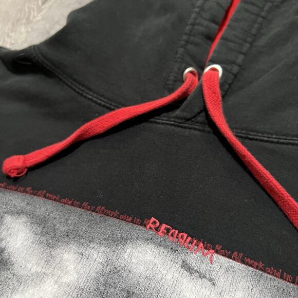 VTG The Shining Movie Stanley Hotel REDRUM Horror Hoodie Estes Park Colorado L - Picture 4 of 5